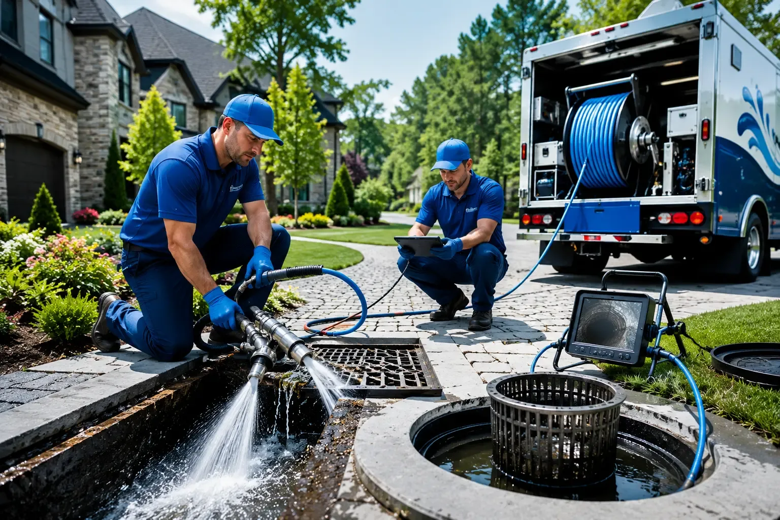 Local outdoor drain cleaning professionals in Woodbury Heights, NJ